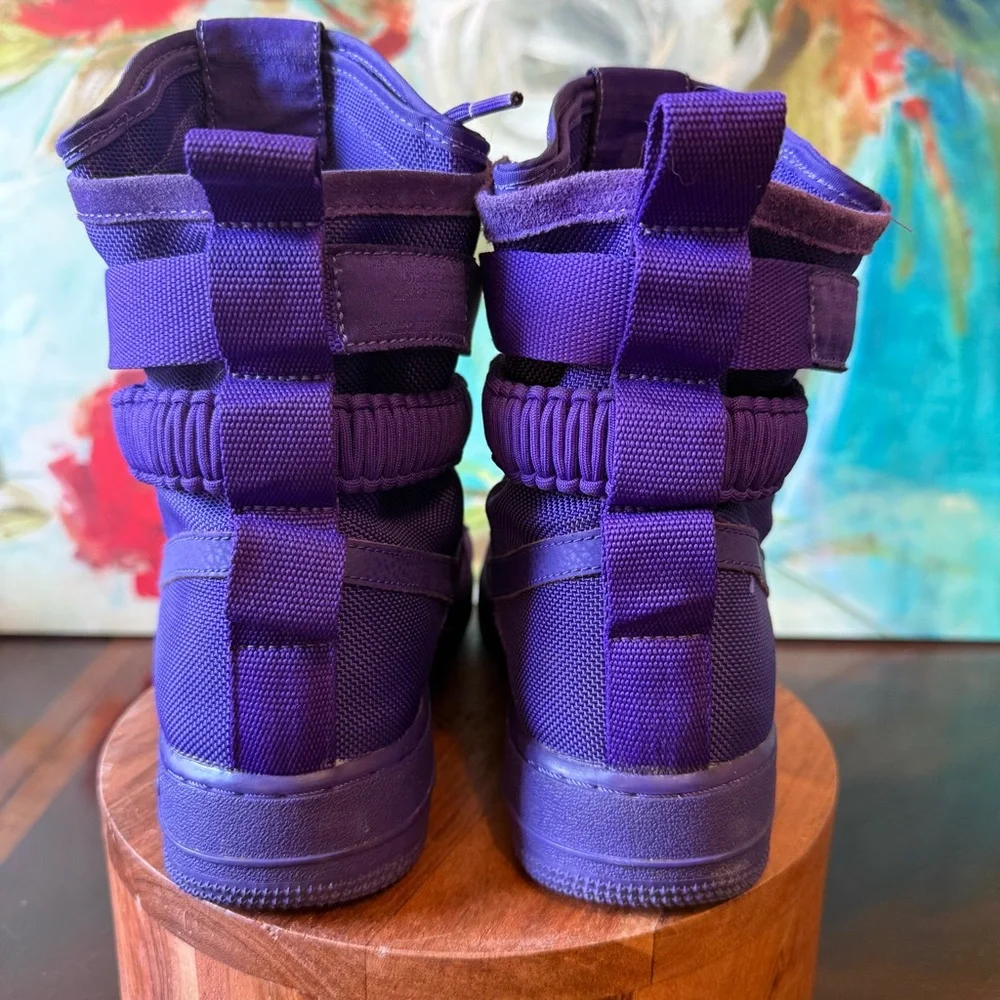 Nike SF Air Force 1 High Court Purple 864024-500 Men's Shoes Size 8.5